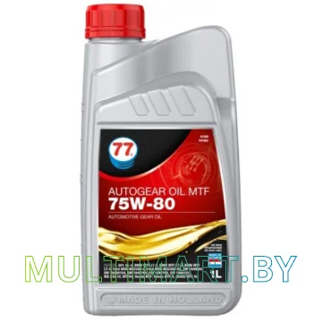 Трансмиссионное масло 77 Lubricants Autogear Oil MTF 75W-80 (1 л)